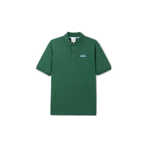 LACOSTE Polo Shirts Unisex Green