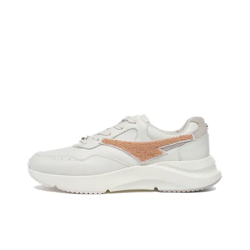 LI-NING 1990 Commuter Series Casual Shoes Women's Low-Top Off White