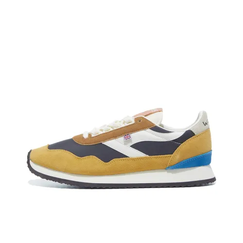 Norman Walsh Lightweight, Wear resistant, And Non slip Low Top Running Shoes Unisex Black Yellow Blue