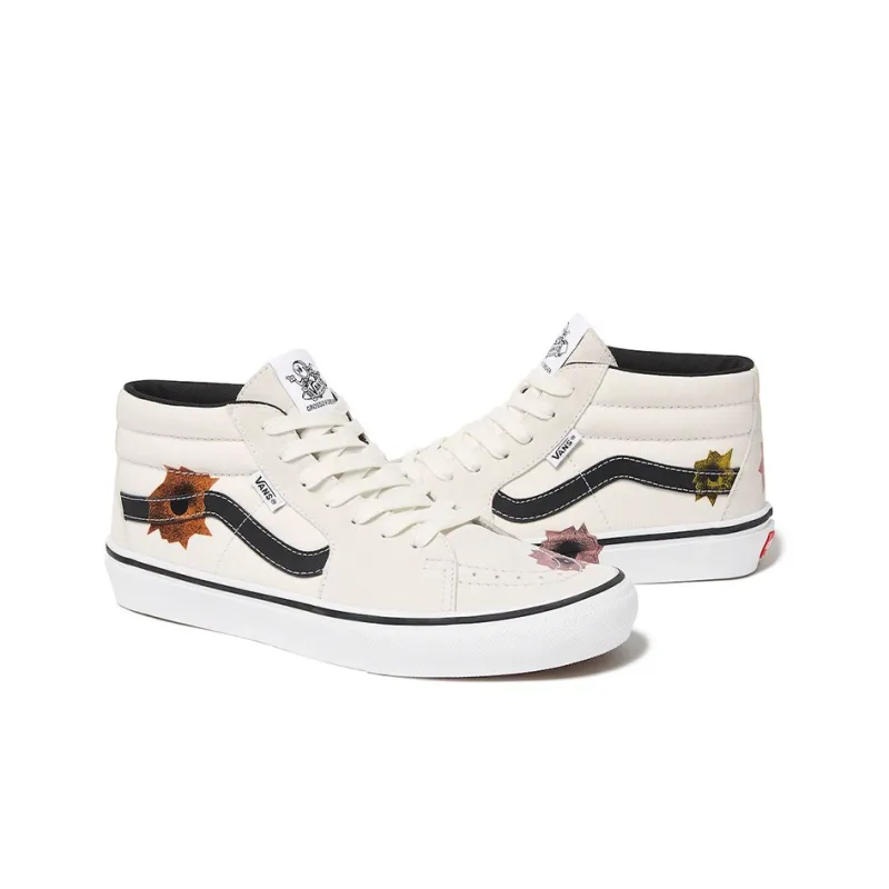 Vans Skate Grosso Mid Supreme X Nate Lowman Natural-2