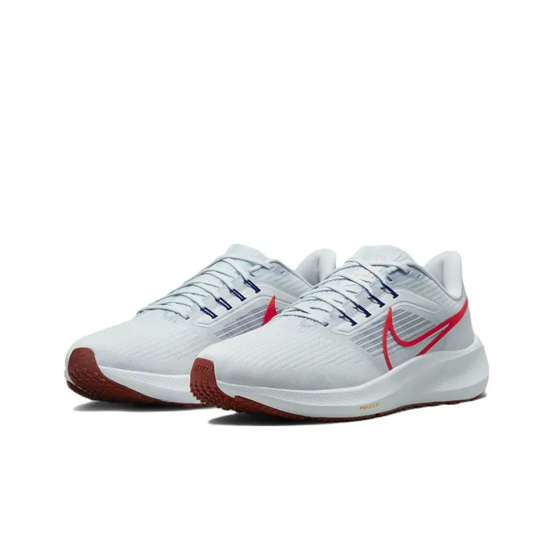 Nike Air Zoom Pegasus 39 Grey Bright Crimson-2