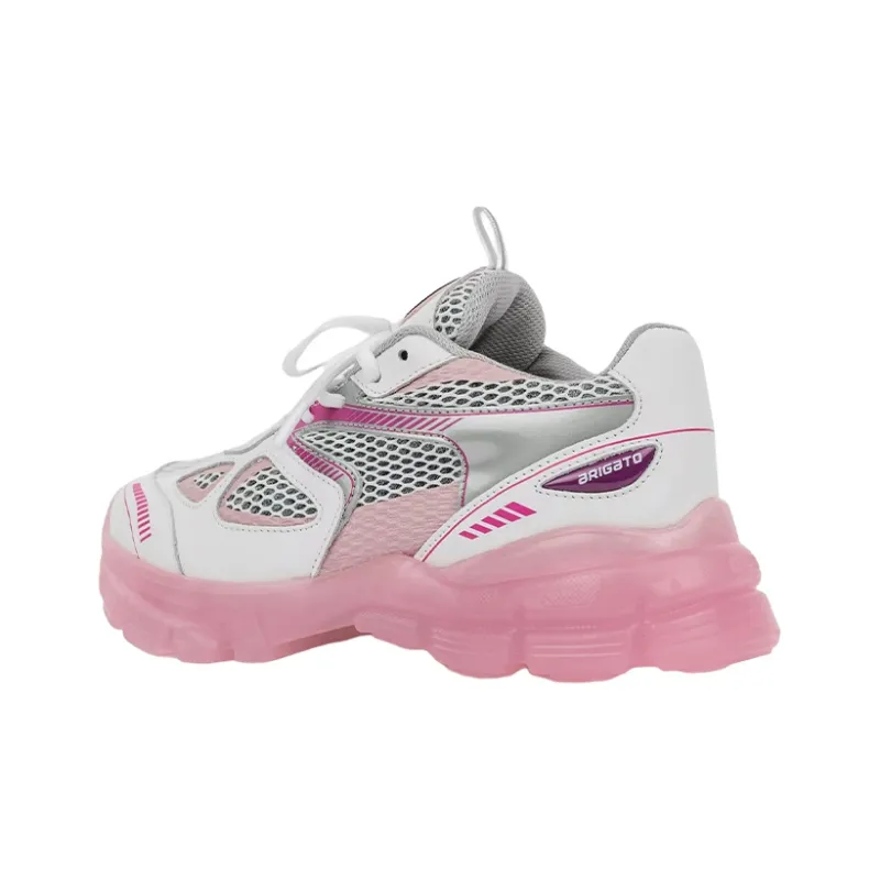 Axel Arigato Low Top Casual Shoes Women's White Pink-3
