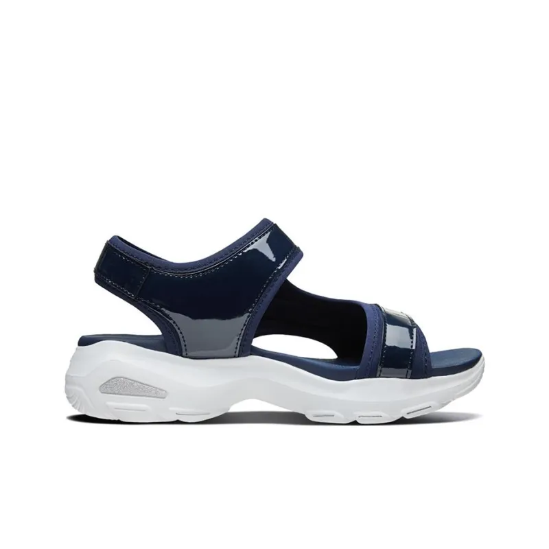 Skechers D'LITES Series Beach Sandals Women's Navy-1