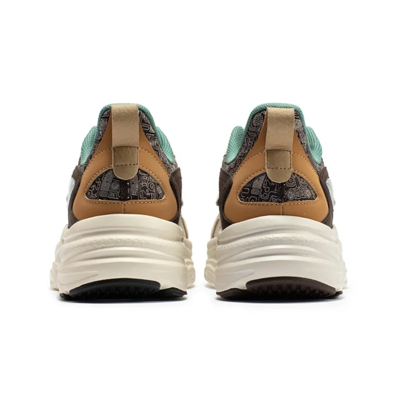 361° Spiritual Eye 4.0 Low-Top Casual Shoes Men's Beige Green-3