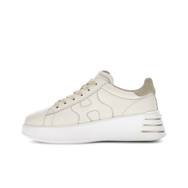 HOGAN Rebel Round Toe Low Top Sneakers Women's-0