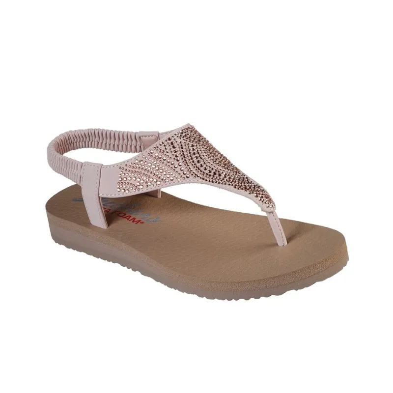 Skechers Meditation -New Moon Beach Sandals Women's Pink-2