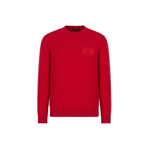 ARMANI EXCHANGE Cashmere Sweaters Men Red