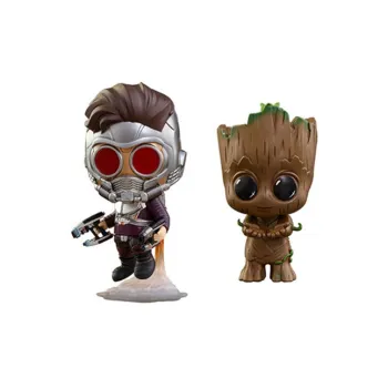 Hot Toys Star Knight Cosb361 Guardians Of The Galaxy 2 Groot 10cm/11cm Chibi Figures 10/11cm