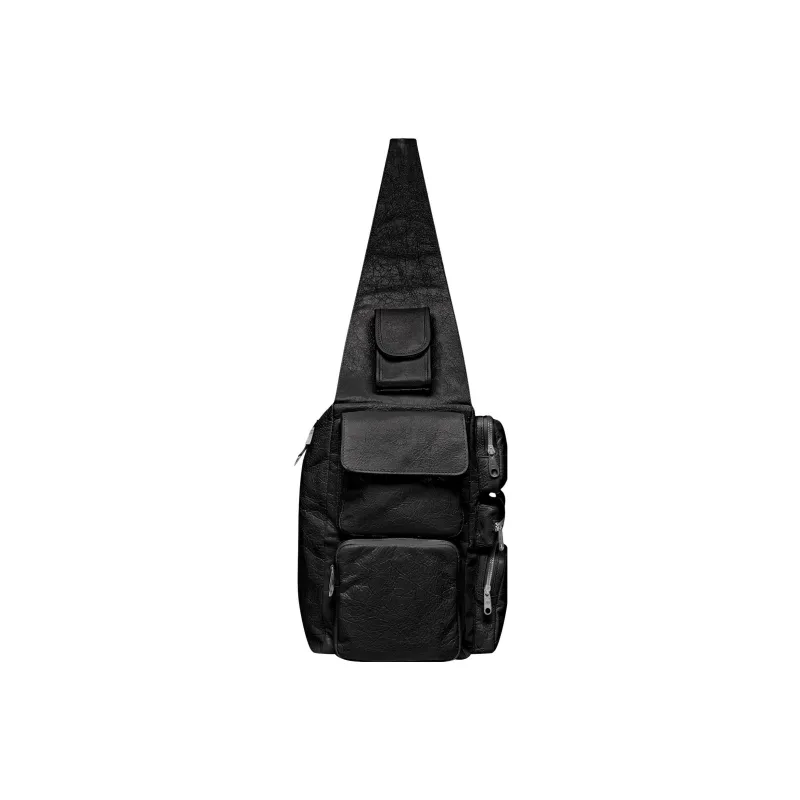 Balenciaga Superbusy Large Sling Bag Black-3