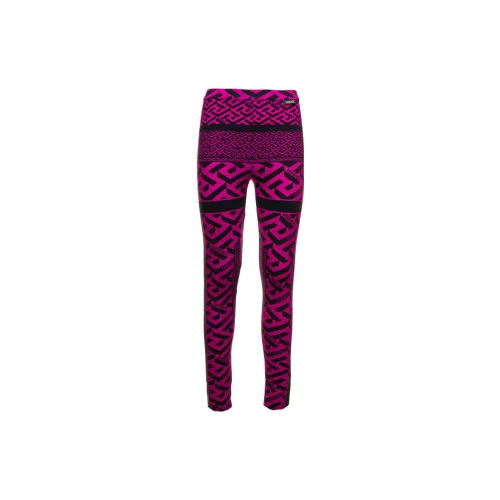 VERSACE Leggings Women's Pink