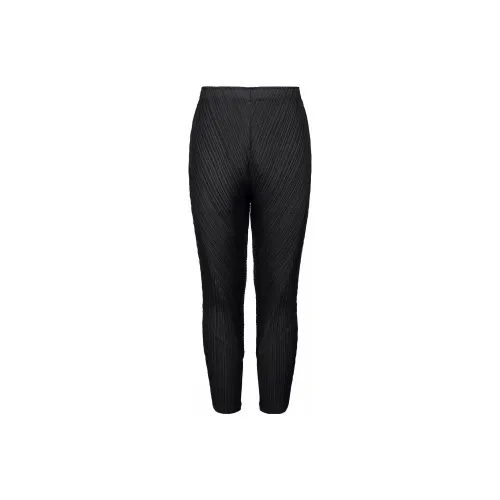 PLEATS PLEASE ISSEY MIYAKE Casual Pants Women's Black