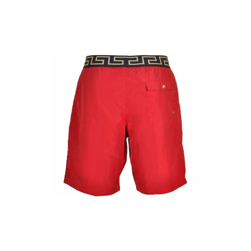 VERSACE Casual Shorts Men's Red-1