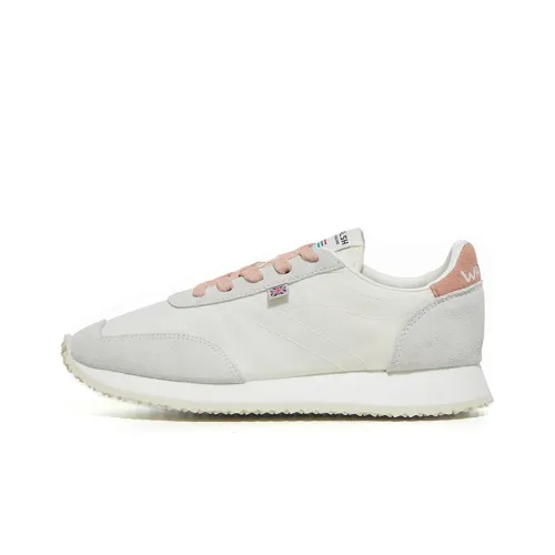 Norman Walsh TDL Cushioned Anti Slip And Wear Resistant Lightweight Casual Running Shoes Unisex White/Red Brown