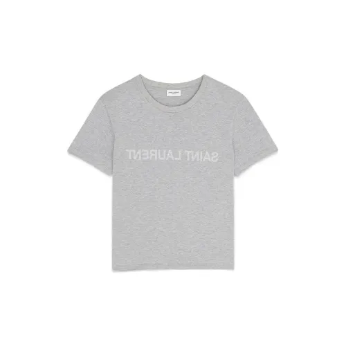 SAINT LAURENT T-Shirts Men Gray