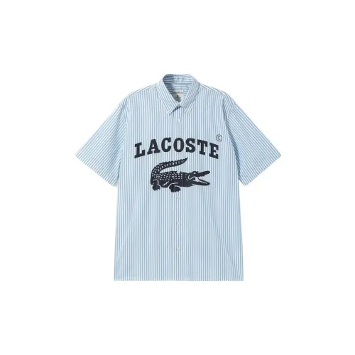 LACOSTE Shirts Unisex Light Blue