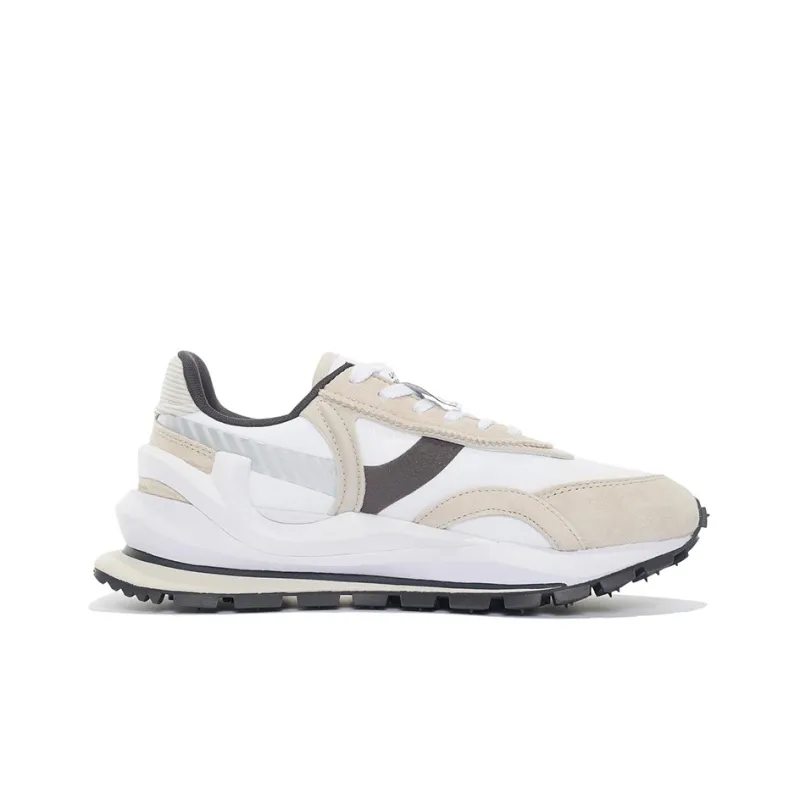 LiNing Fangyuan Eternal Cushioning Anti Slip And Wear Resistant Low Top Sports Casual Shoes Men's White Gray-1