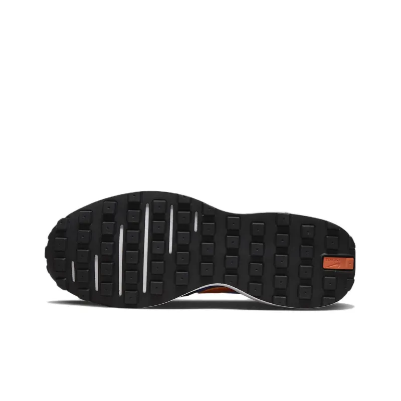 Nike Waffle One Cushioning Anti-Slip And Wear-Resistant Low-Top Casual Shoes GS Blue Orange-5