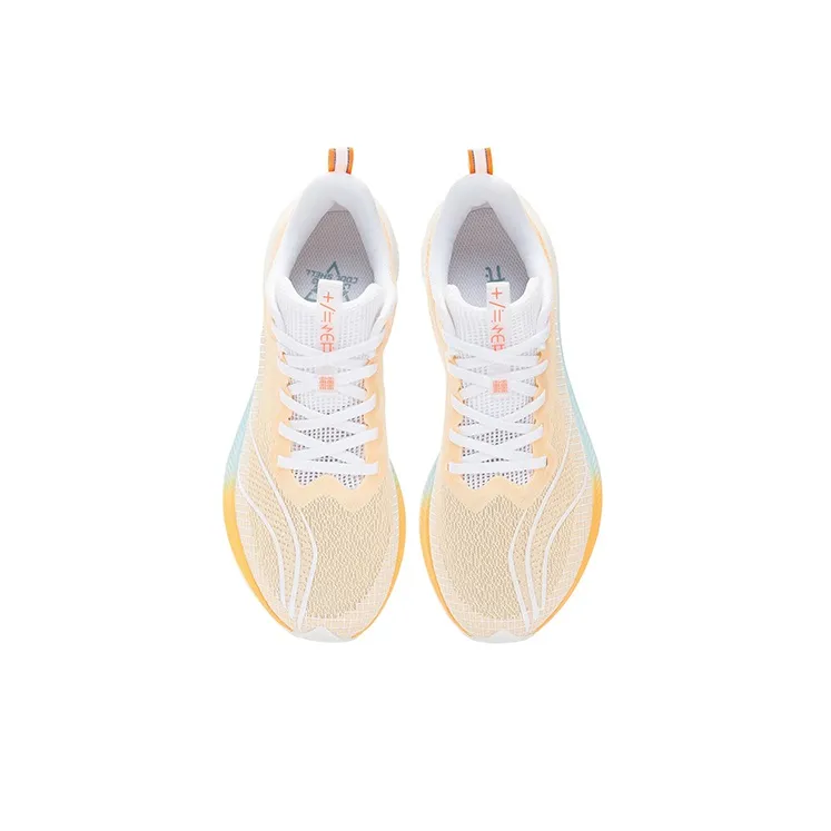 LINING Red Hare 5 Pro Running Shoes Women's Low Top Fluorescent Milk Yellow-3