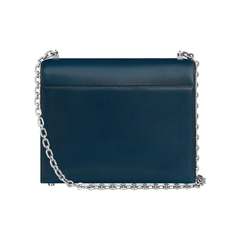 HERMES Verrou Calfskin Handgun Bag Shoulder Bag Crossbody Bag Mini Women's 7P Bleu De Prusse Prussian Blue-1
