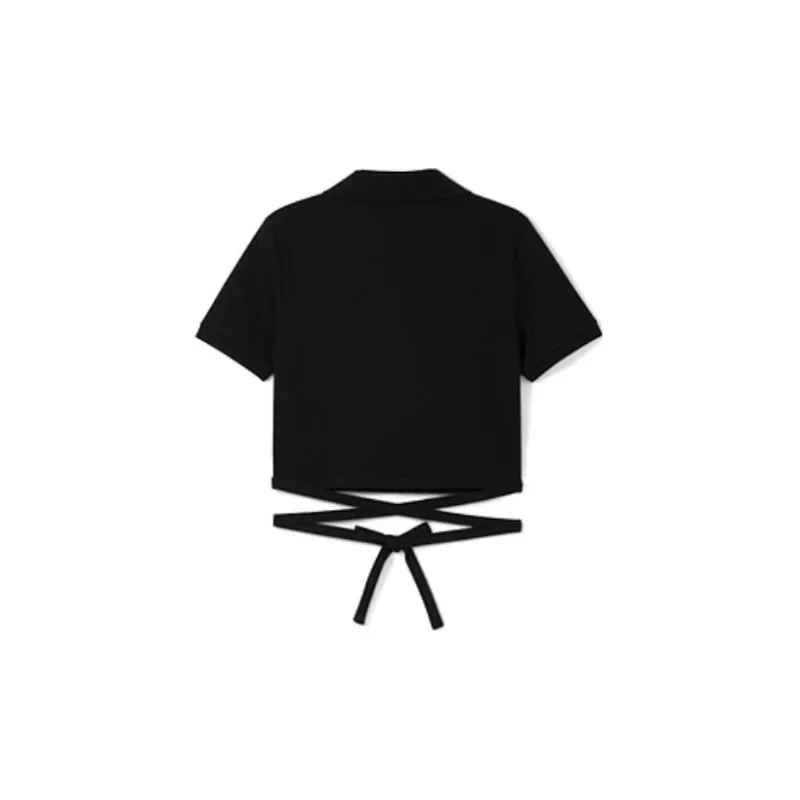 LACOSTE Polo Shirts Women's Black-1