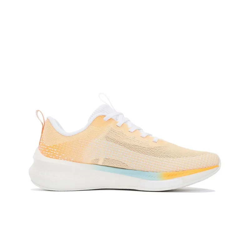 LINING Red Hare 5 Pro Running Shoes Women's Low Top Fluorescent Milk Yellow-1