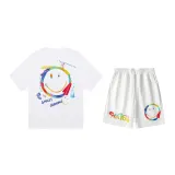 Set (white top + white shorts)