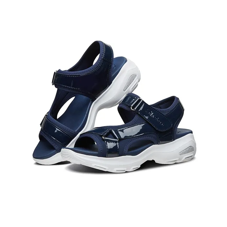 Skechers D'LITES Series Beach Sandals Women's Navy-2