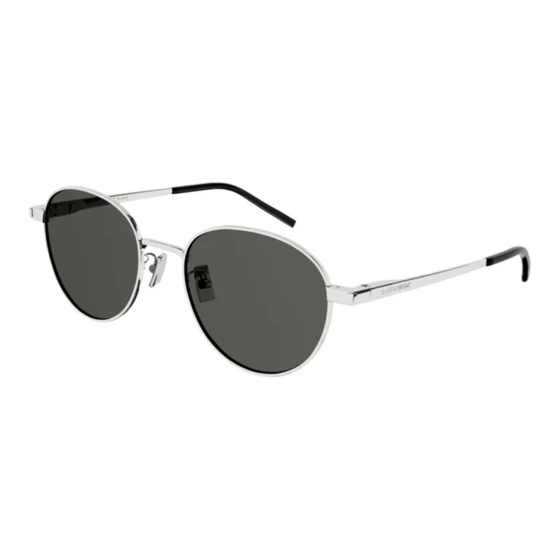 SAINT LAURENT Round frame Engraved logo Sunglasses-0