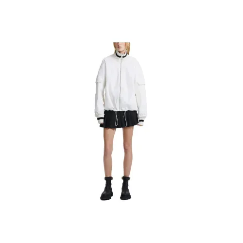 DION LEE Jackets Unisex White