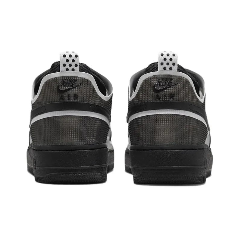 Nike Air Force 1 Low React Black White-4