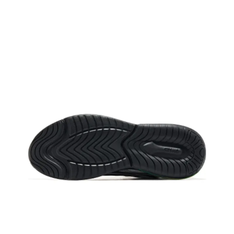 Erke Low Top Running Shoes Men's Black Gray-4