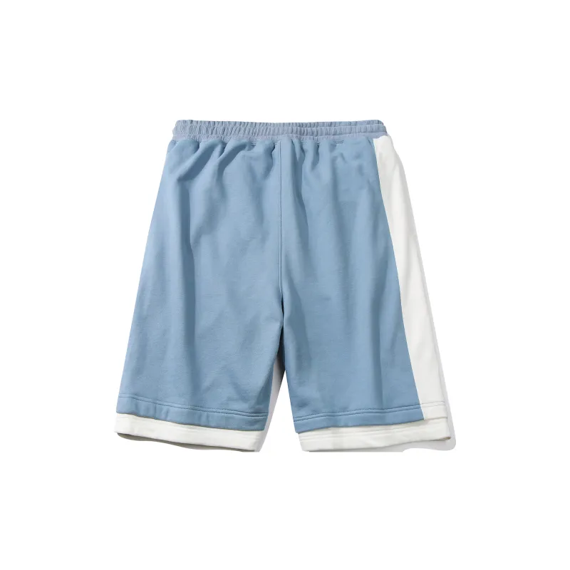 Guuka Casual Shorts Men Light Blue-1