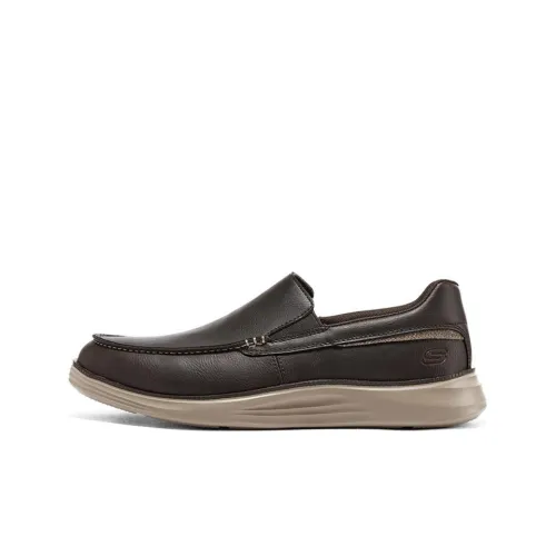 Skechers Lifestyle Casual Shoes Men Low-Top Chocolate