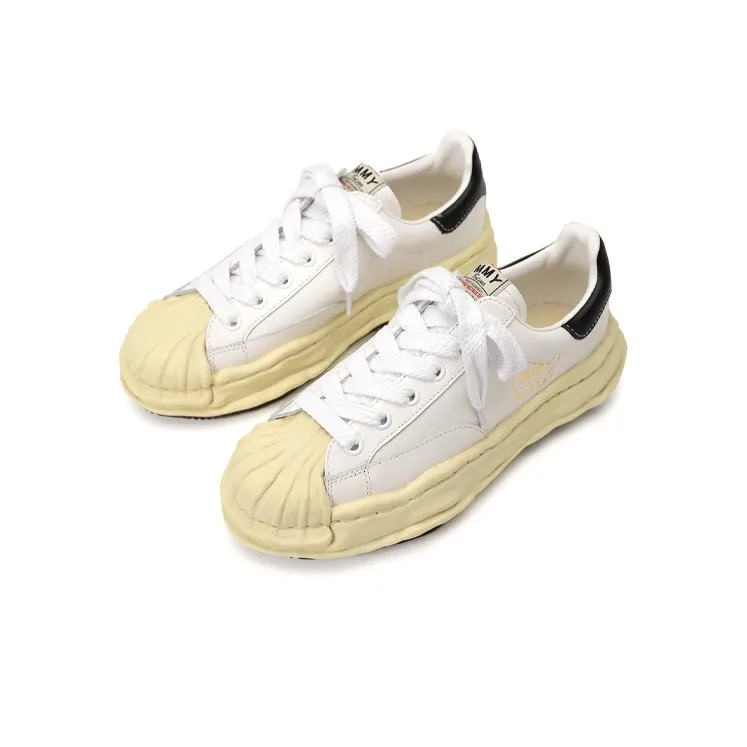 MIHARA YASUHIRO Blakey VL OG Low-Top Stylish Skateboarding Shoes Unisex White-2