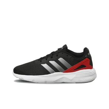 Nebzed Adidas Neo 'Black Iron Metallic Vivid Red'