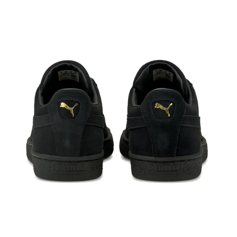 PUMA Suede Classic Xxi Minimalistic Cozy Retro Casual Skateboarding Shoes Unisex Black-3