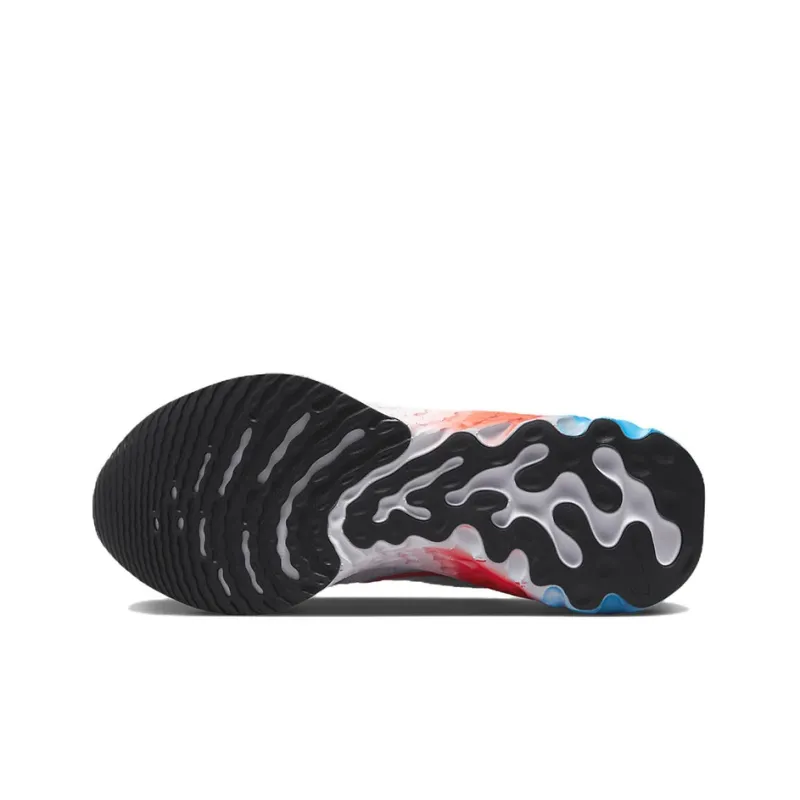 Nike React Infinity Run Flyknit 3 'Grey Bright Crimson' Women's-5