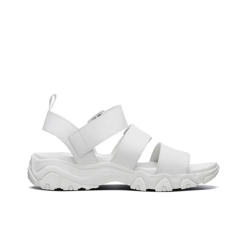 Skechers D'LITES Series Beach Sandals Women's White-1