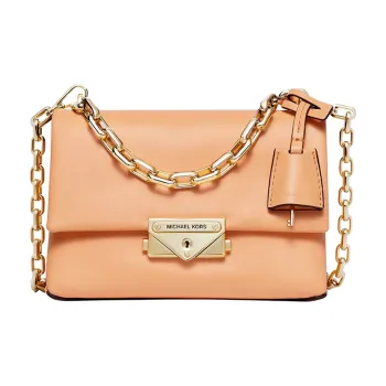 MICHAEL KORS Cece Leather Shoulder Bag Extra Small Women's Cantaloupe