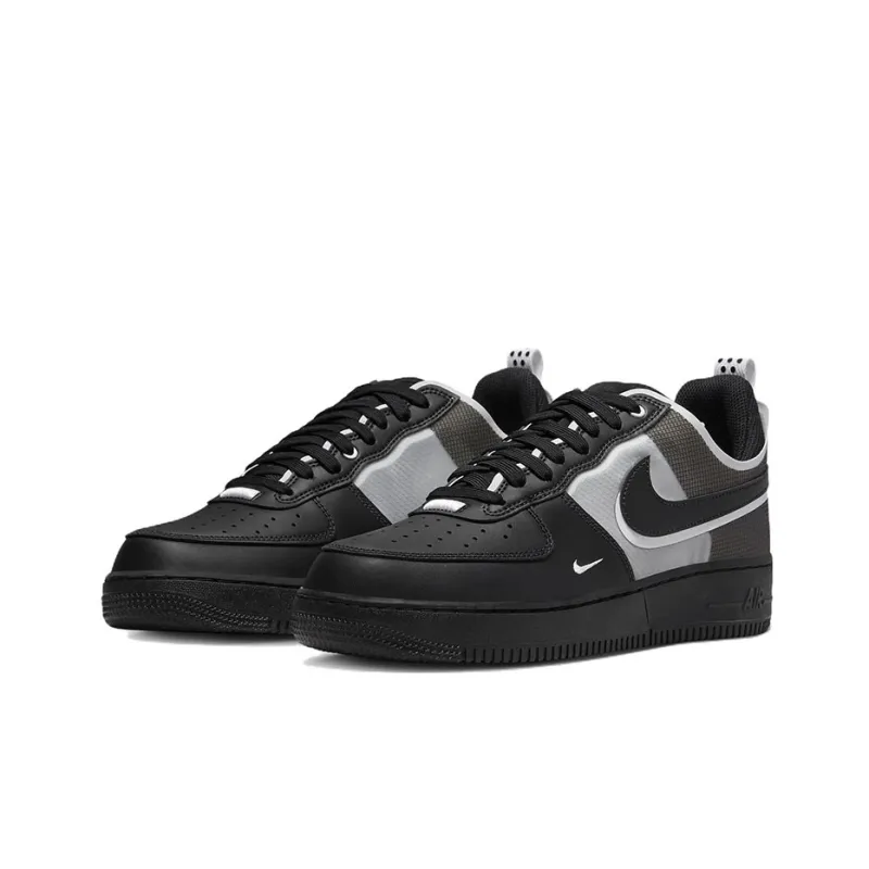 Nike Air Force 1 Low React Black White-2