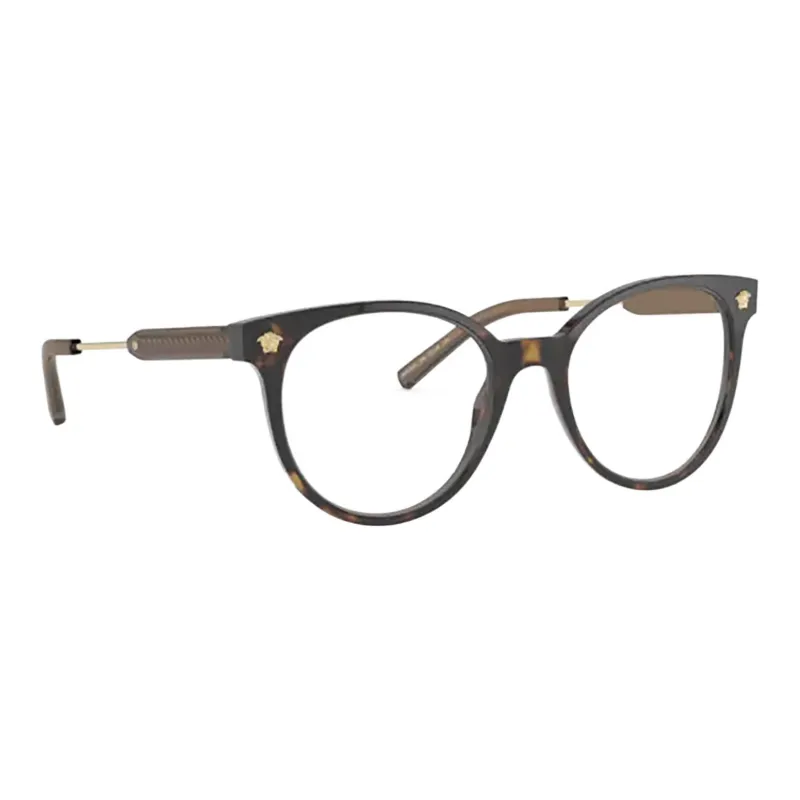 VERSACE Round Frame Glasses-0