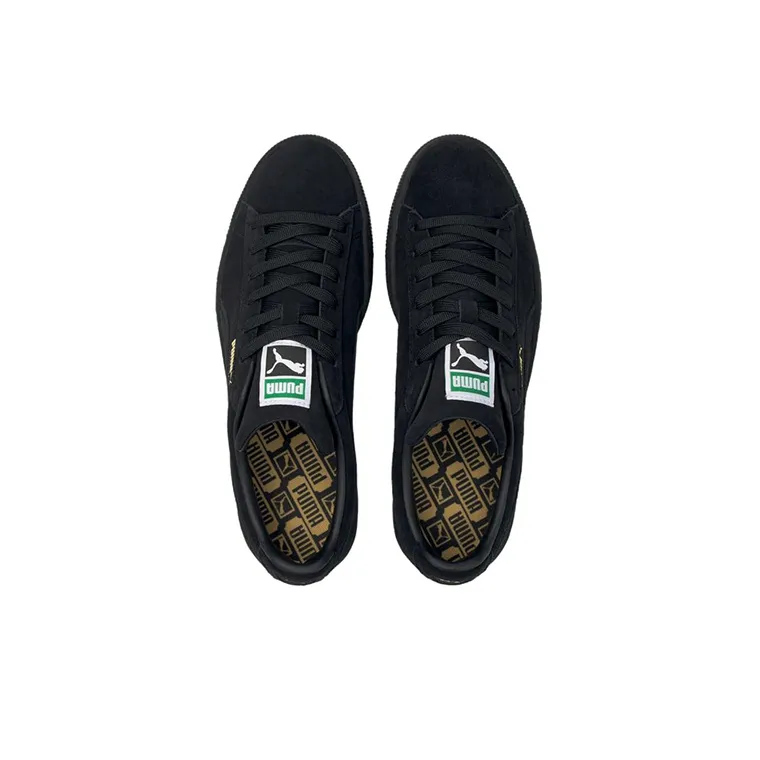 PUMA Suede Classic Xxi Minimalistic Cozy Retro Casual Skateboarding Shoes Unisex Black-2
