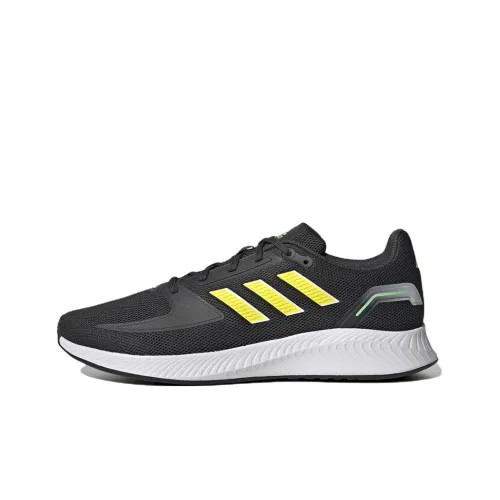 Adidas Runfalcon 2.0 Running Shoes Men Low-Top Black/Yellow