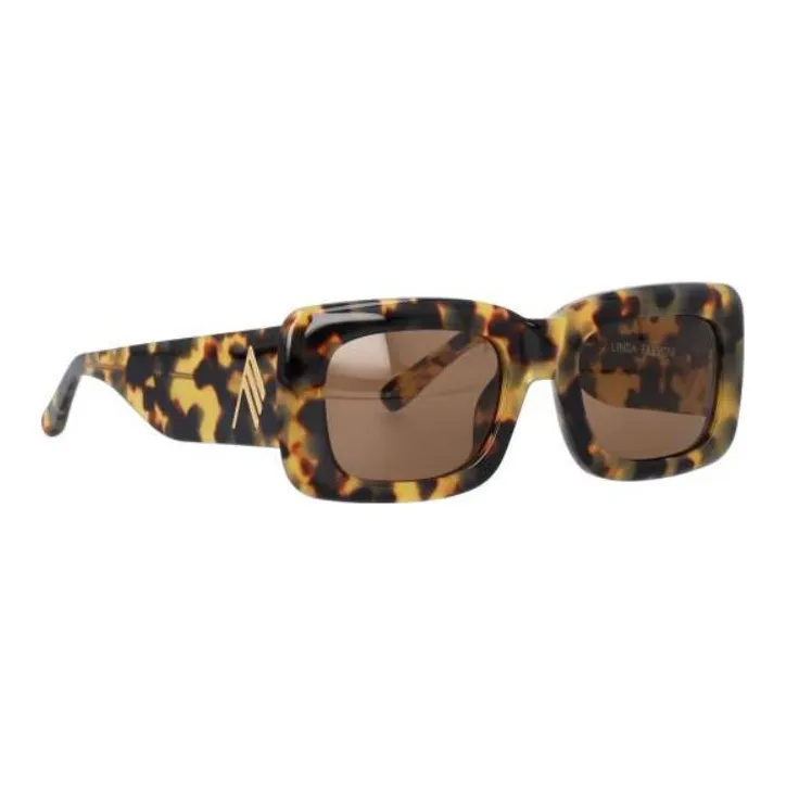 The Attico Mini Marfa Tortoise Sunglasses-2