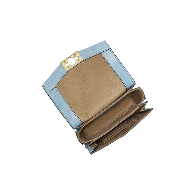 MICHAEL KORS Hendri Leather Shoulder Bag Crossbody Bag Extra Small Women's Light Blue-2