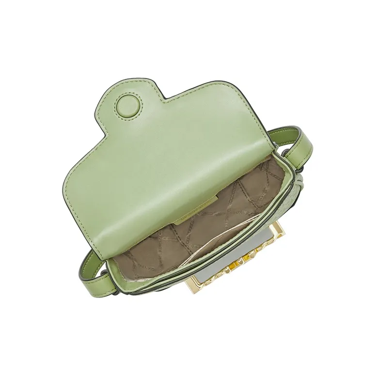 MICHAEL KORS Hally Artificial Leather Shoulder Bag Crossbody Bag Extra Small Women's Fruit Green-2