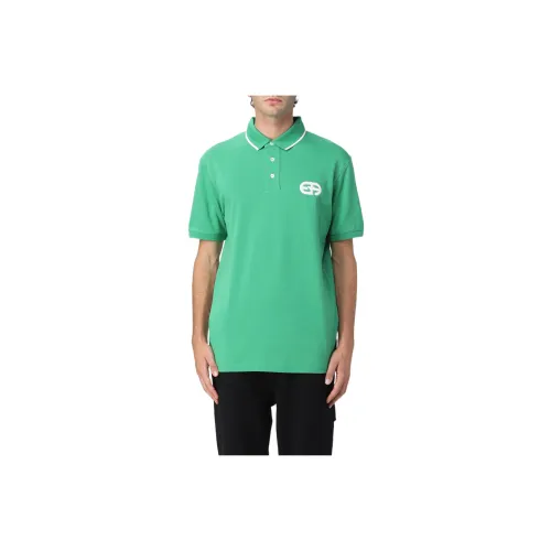 EMPORIO ARMANI Polo Shirts Men Green