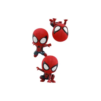 Hot Toys Spider-Man Cosb369 Hero Return Set Chibi Figures