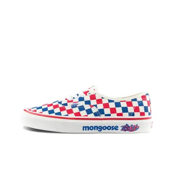 Authentic Our Legends X Vans 44 Dx 'Mongoose Red Blue Checkerboard'