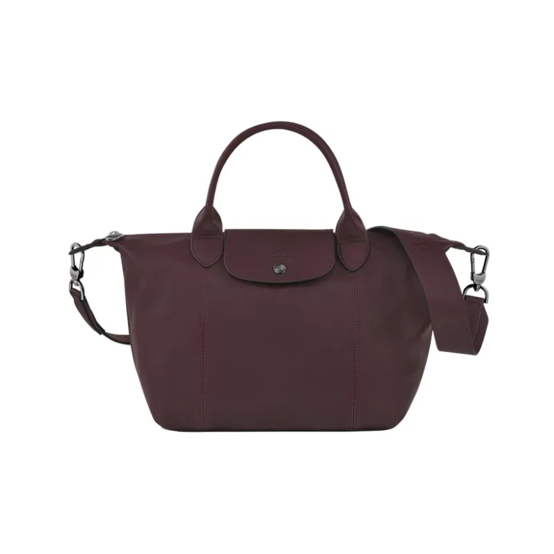 LONGCHAMP Le Pliage Cuir Sheepskin Dumpling Bag Shoulder Bag Crossbody Bag Handbag Regular Women's Burgundy-0